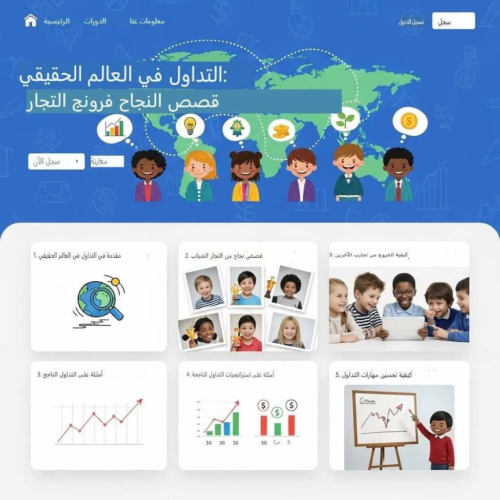 التداول في العالم الحقيقي: قصص نجاح من المتداولين الشباب
