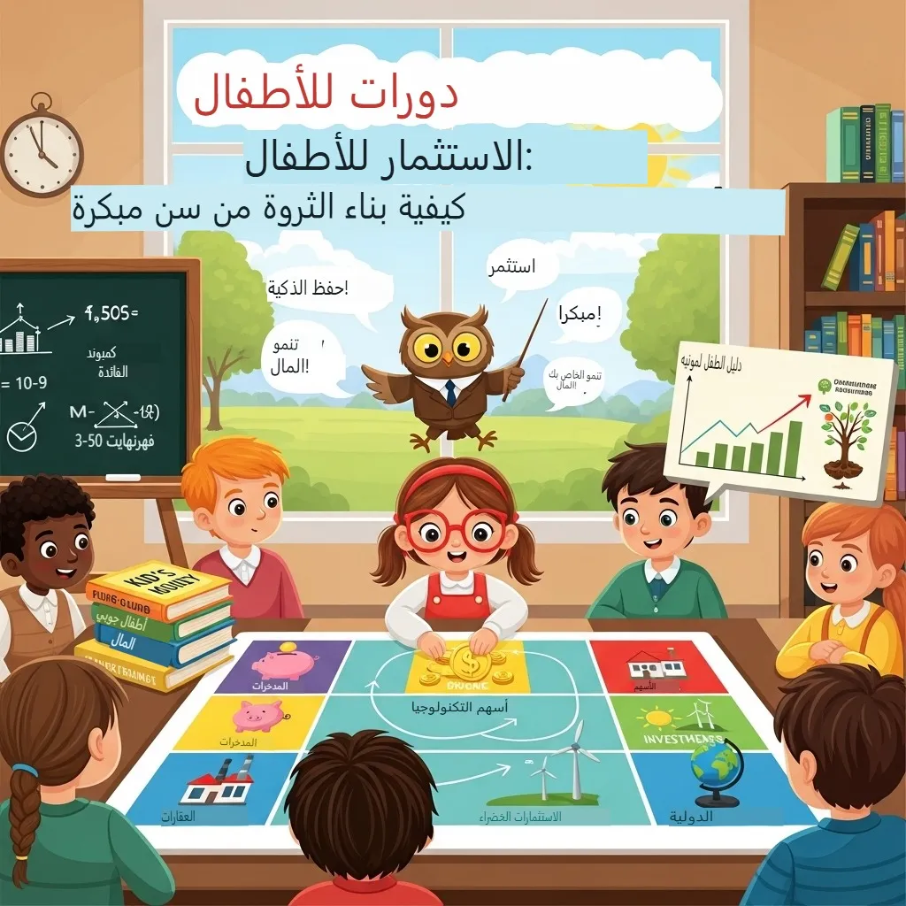 الاستثمار للأطفال: كيفية بناء ثروة من الصغر